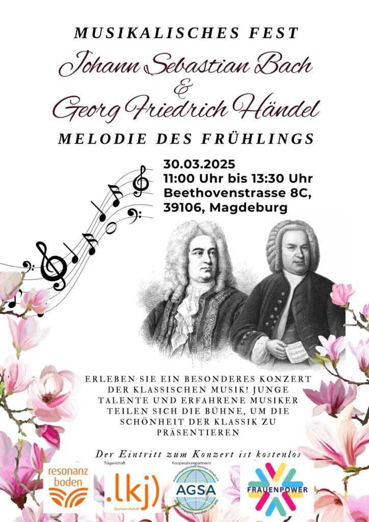 Melodie des Frühlings Musikalisches Fest Bach und Händel